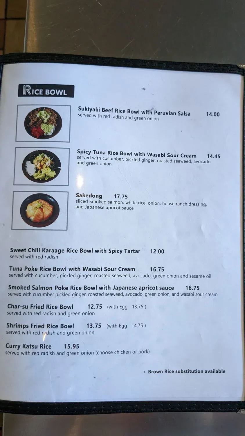 Menu 3