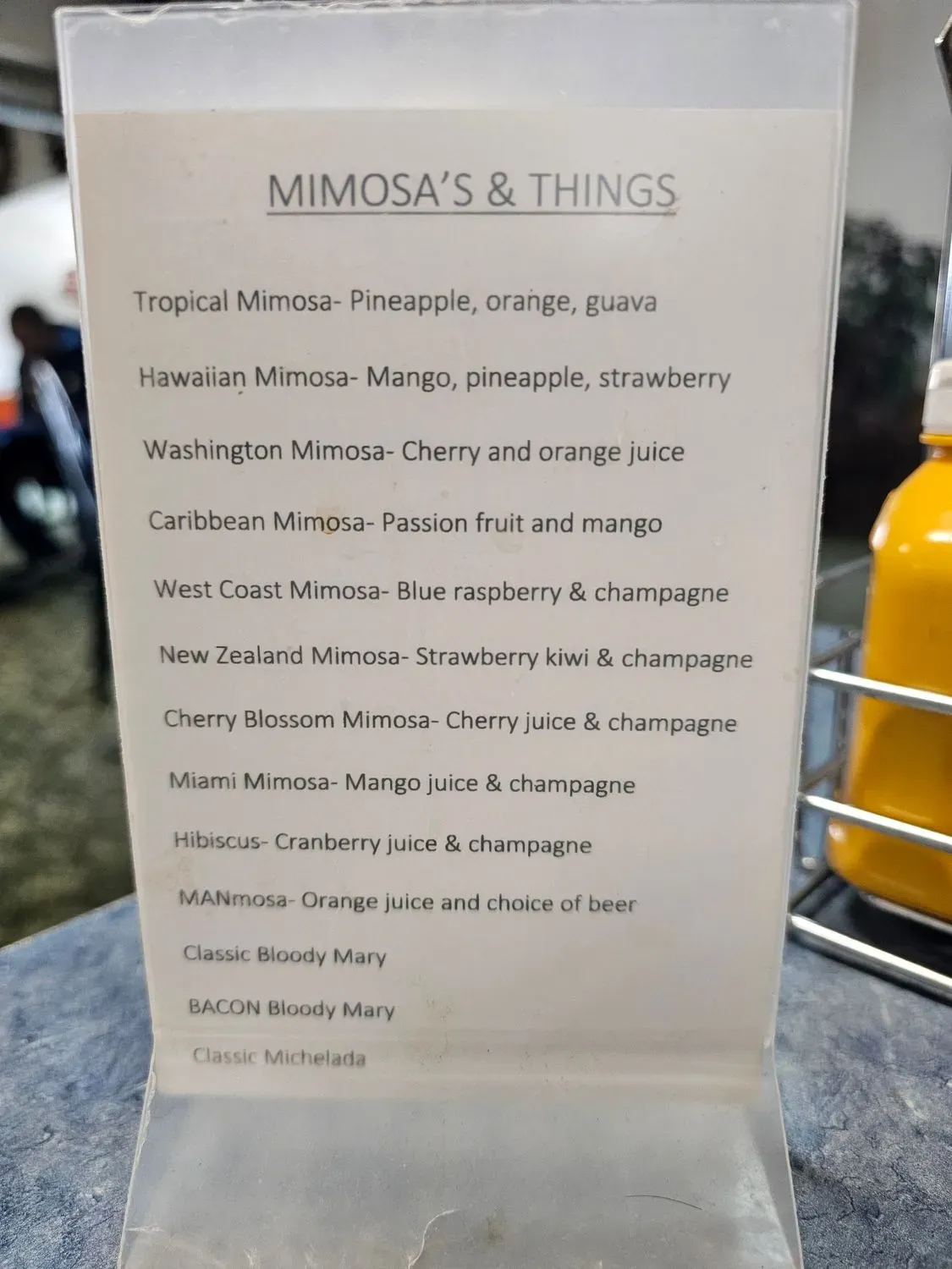 Granite Rock Grille Menu - Updated November 2025