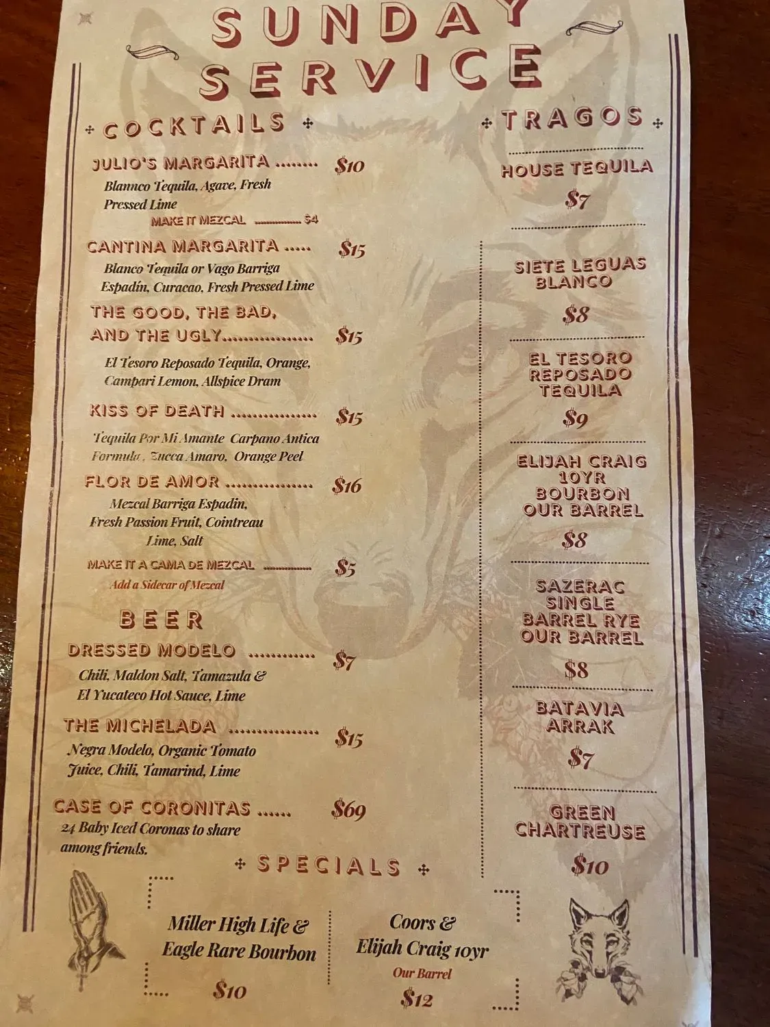 Menu 4