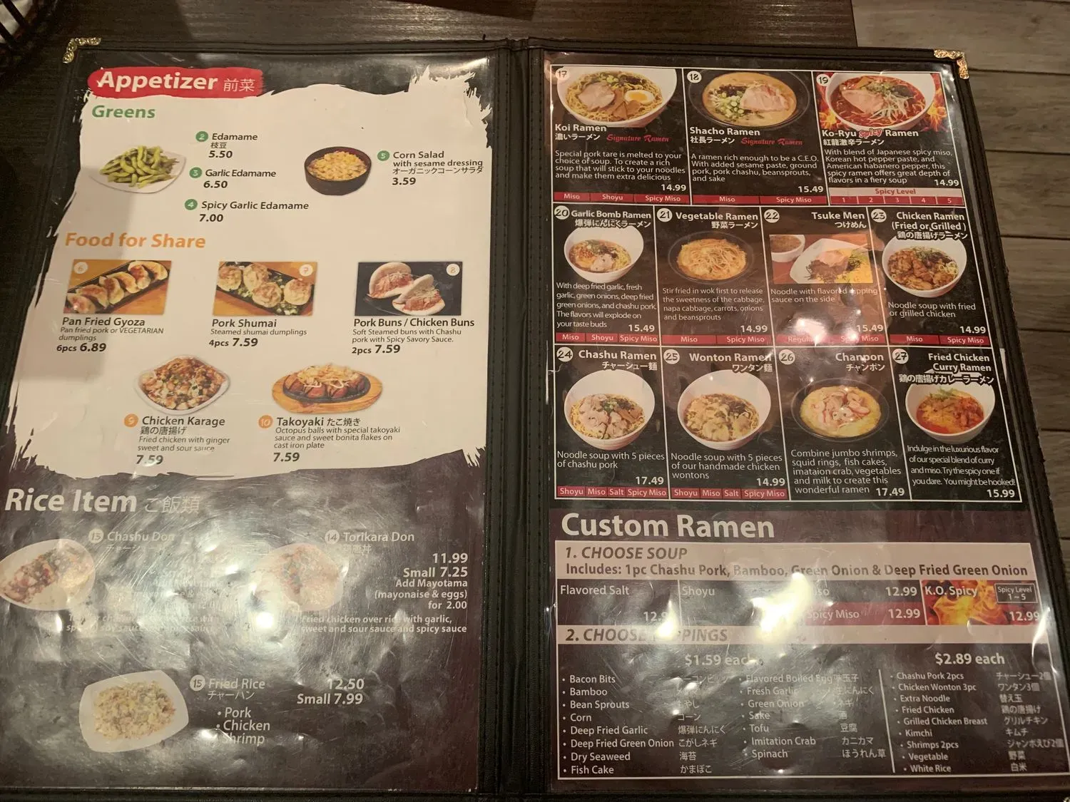 Menu 4