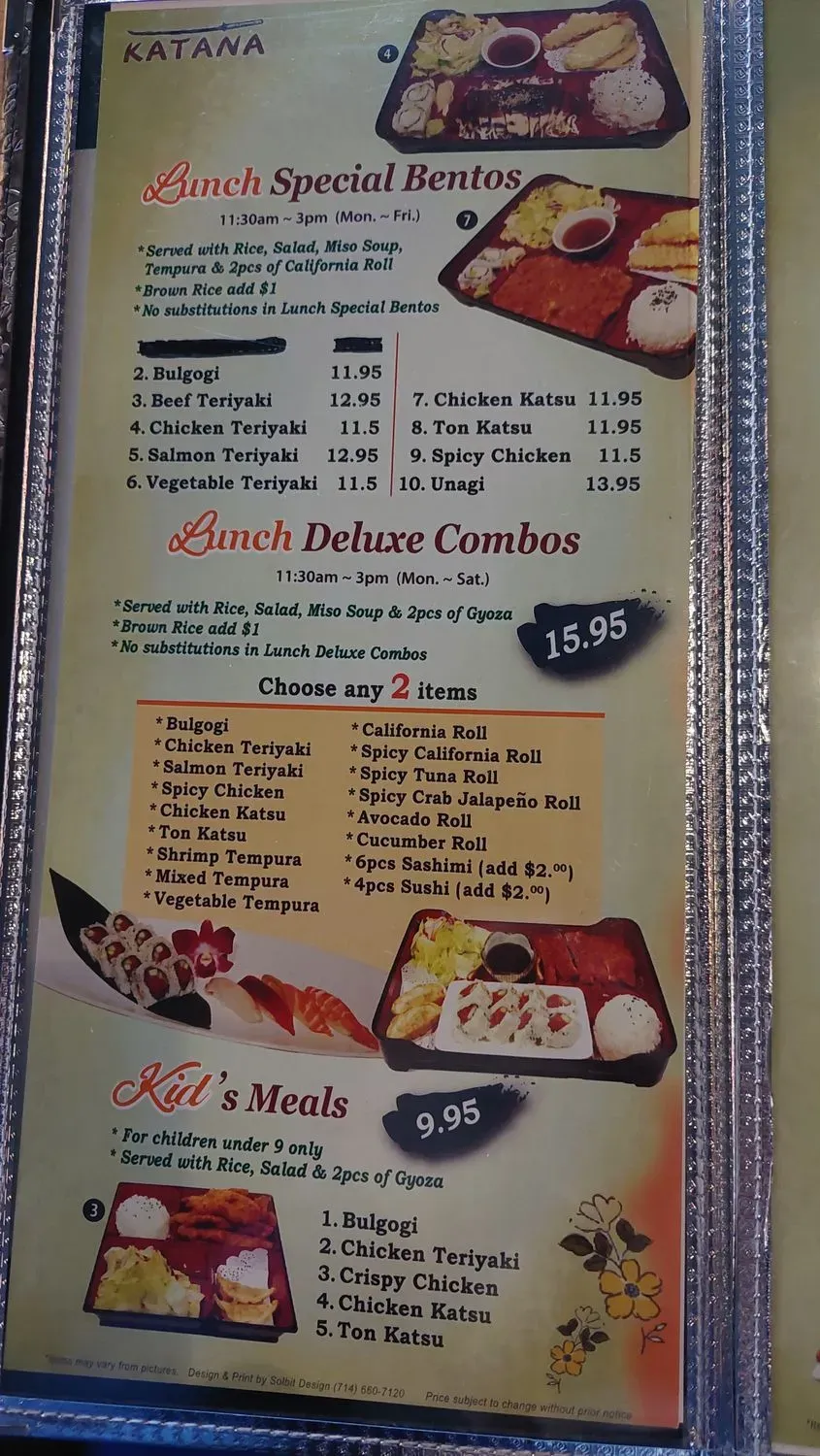 Menu 3