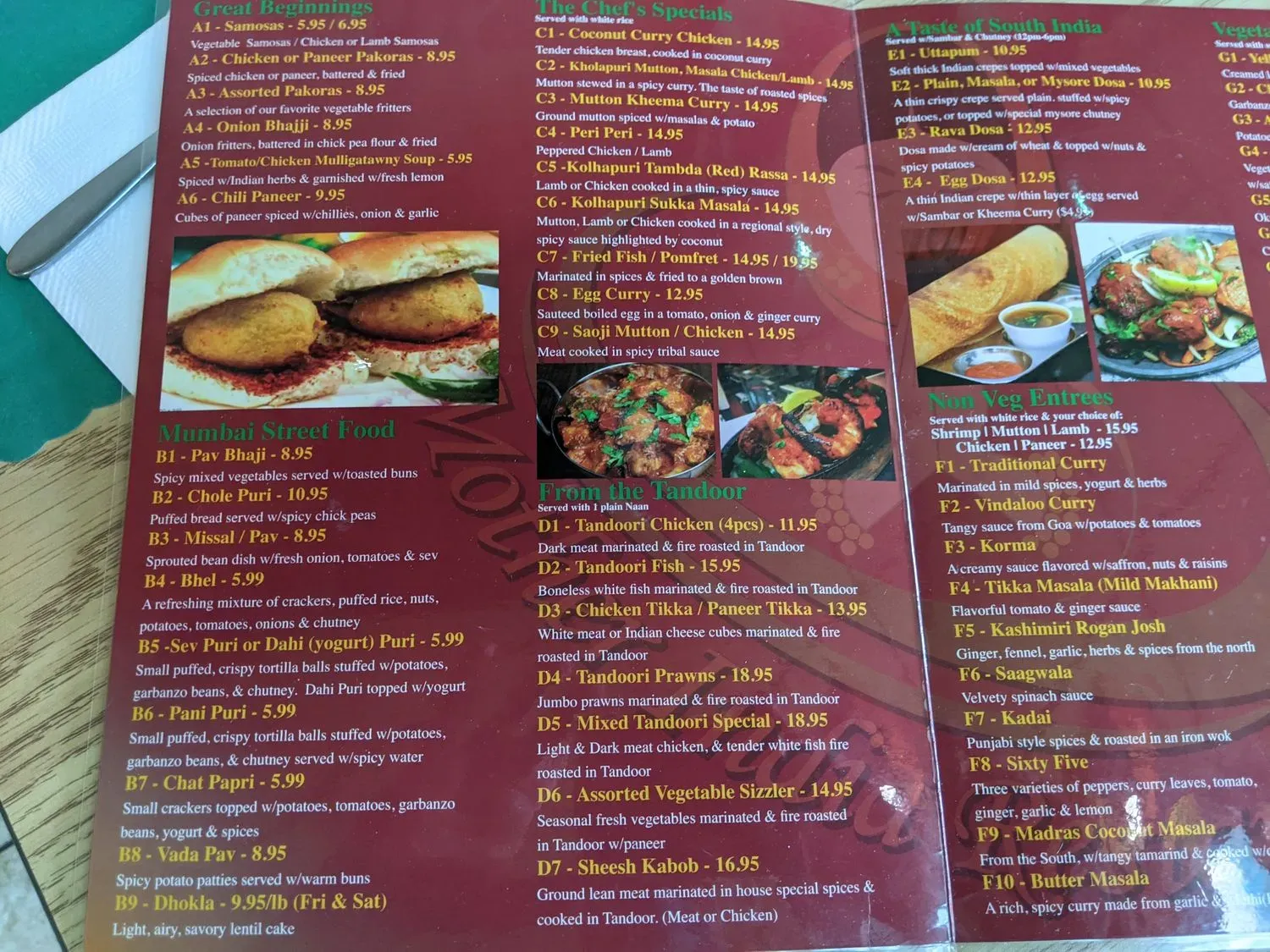 Menu 4