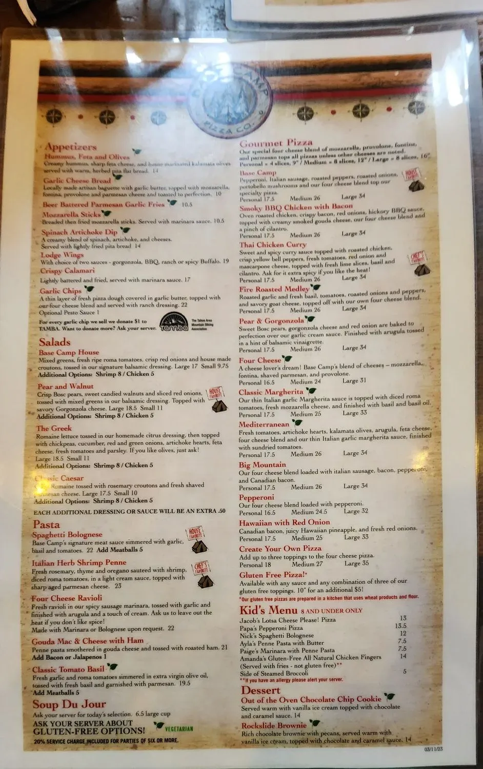 Menu 4