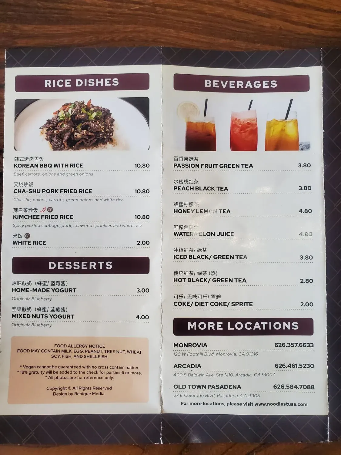 Menu 3