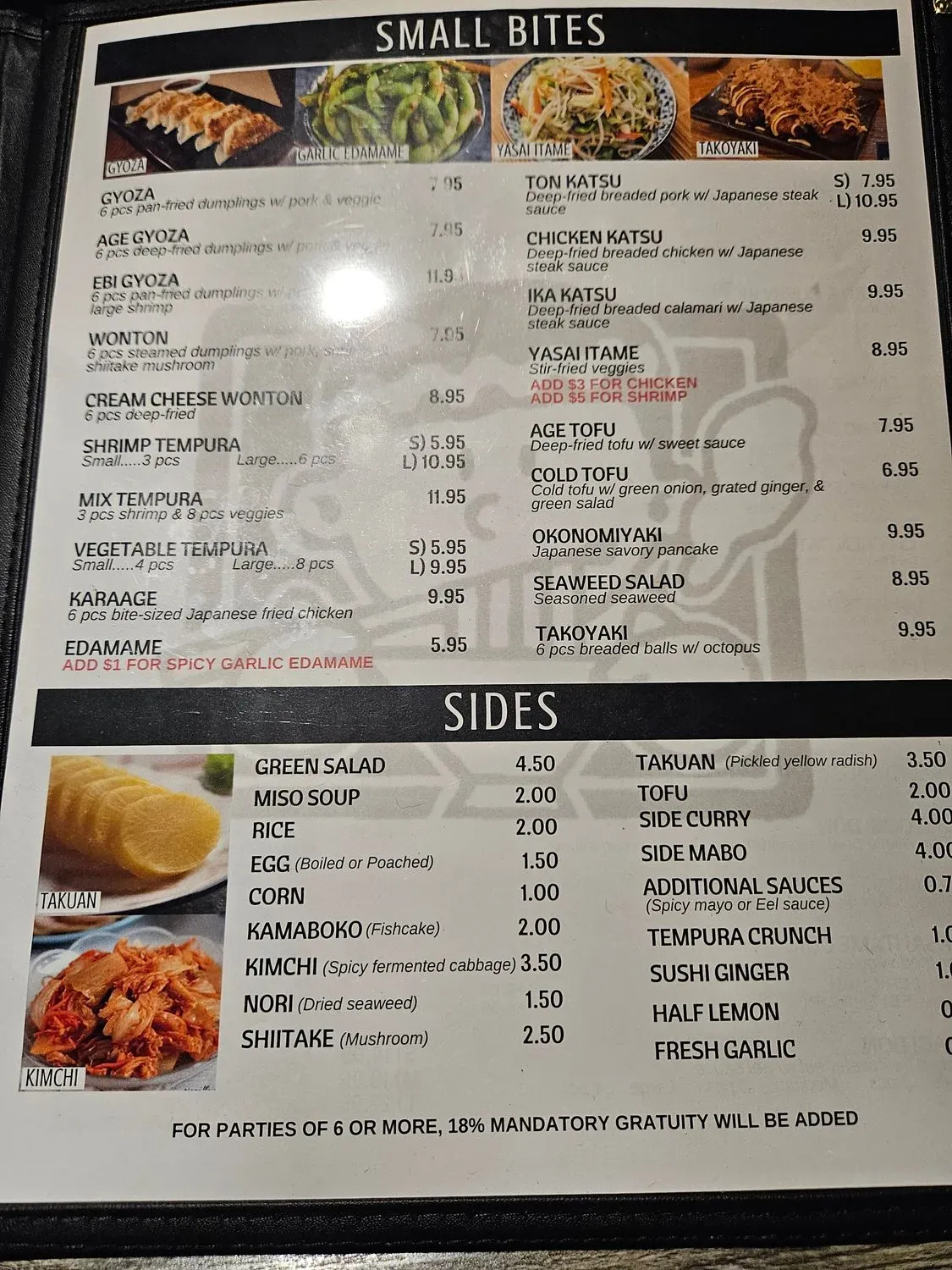 Menu 6