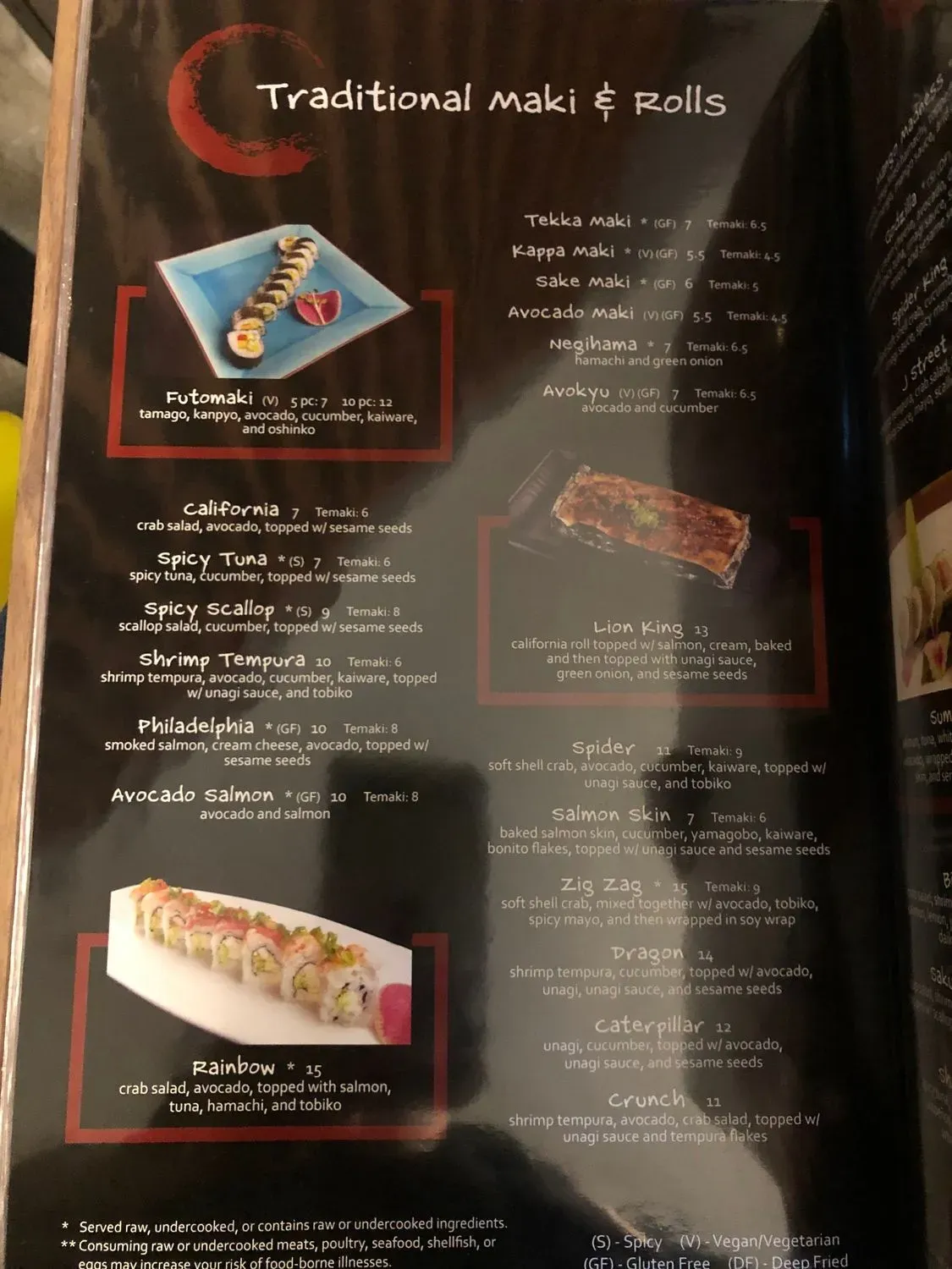 Menu 6