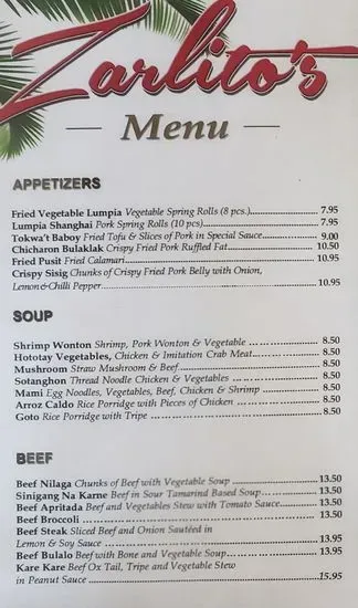 Menu 3