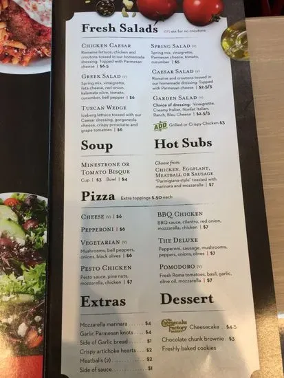 Menu 4