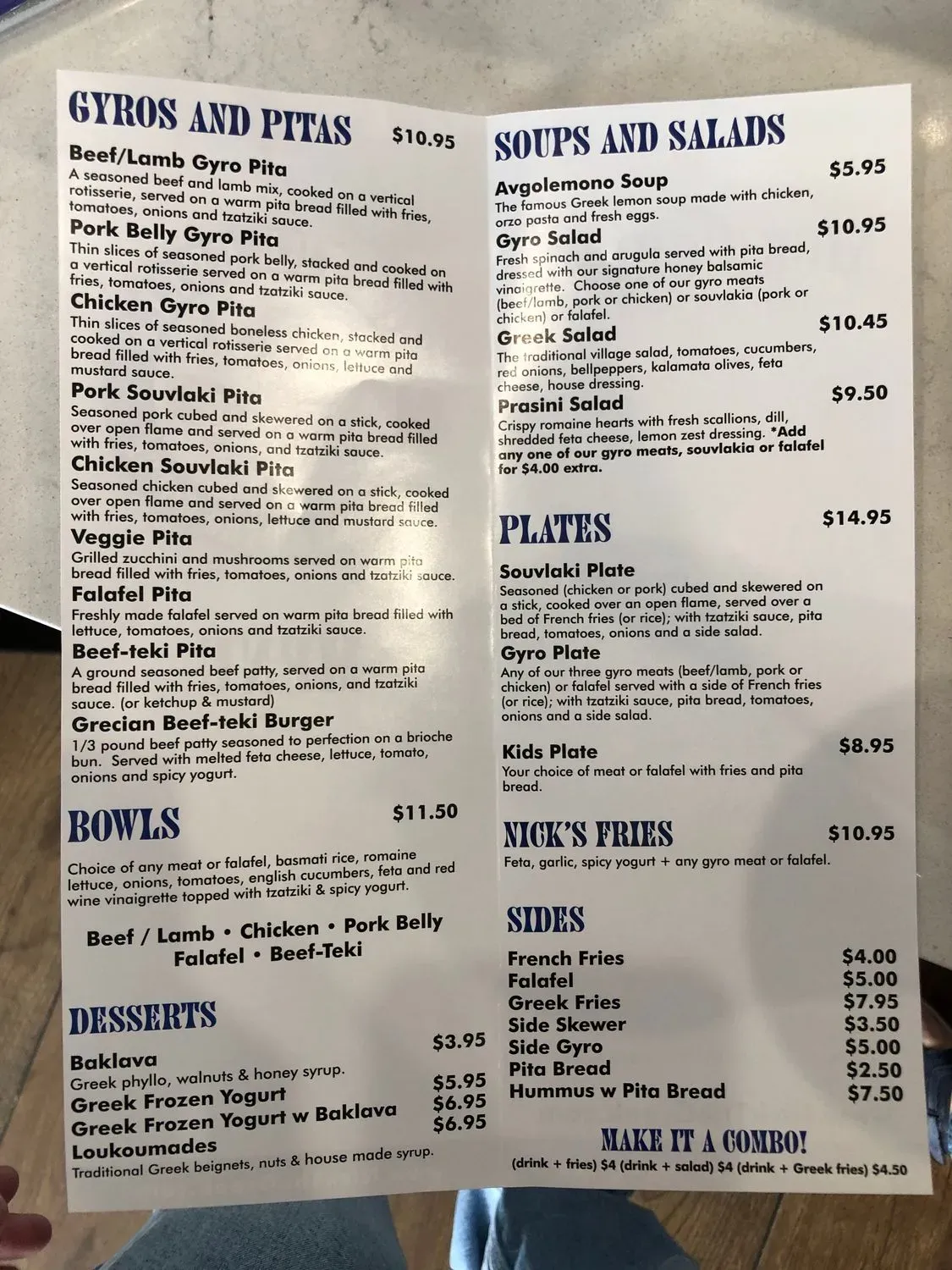 Menu 3