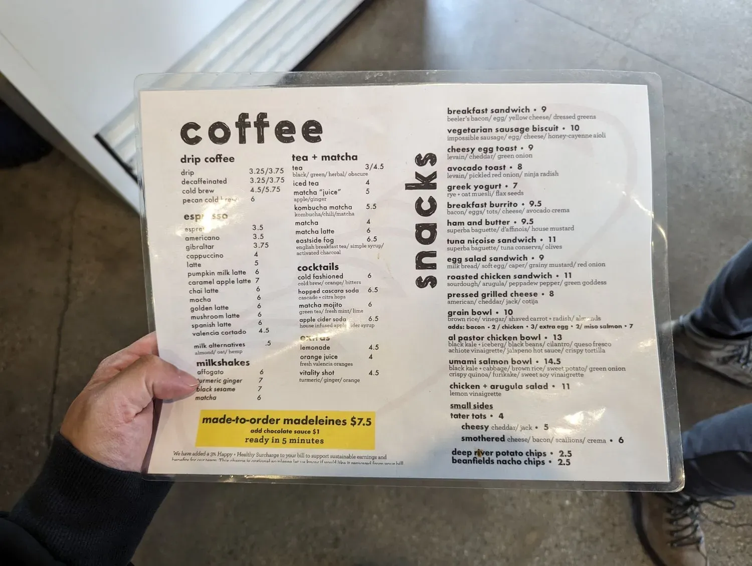 Menu 4