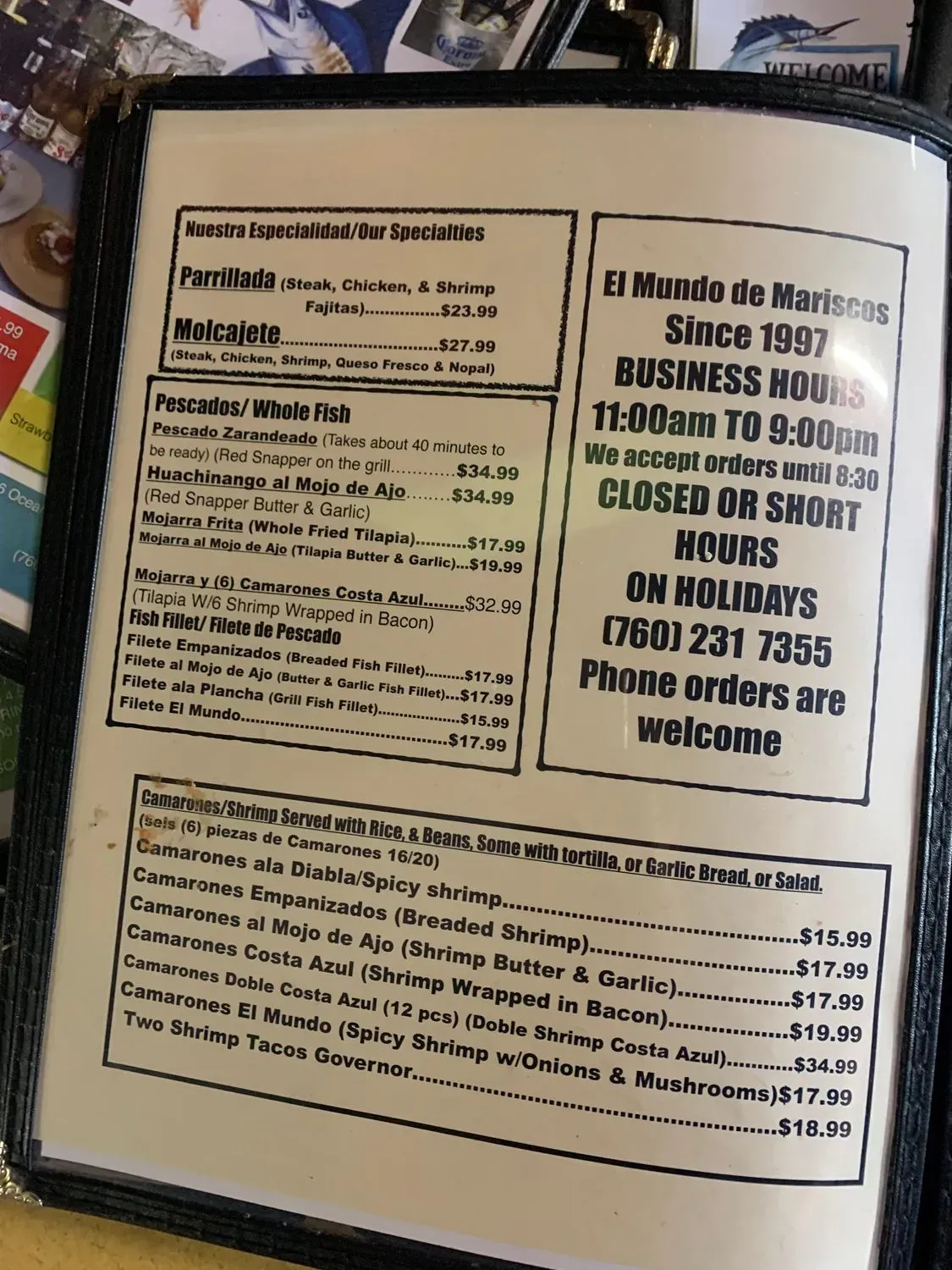 Menu 4