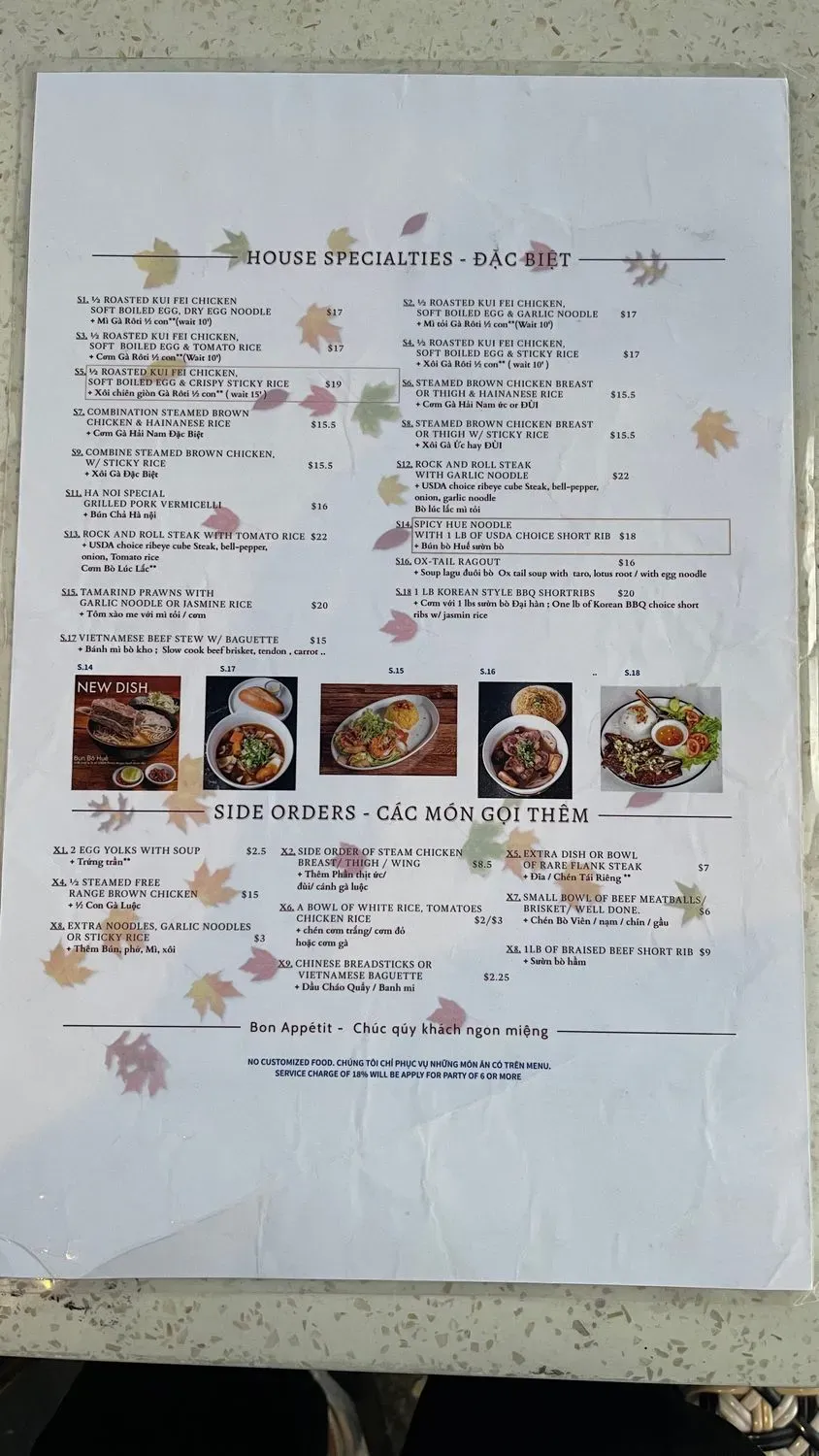 Menu 4