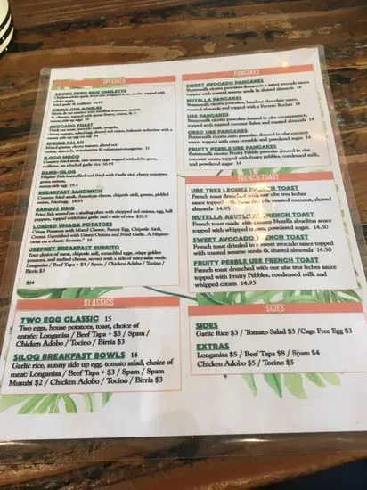 Menu 3