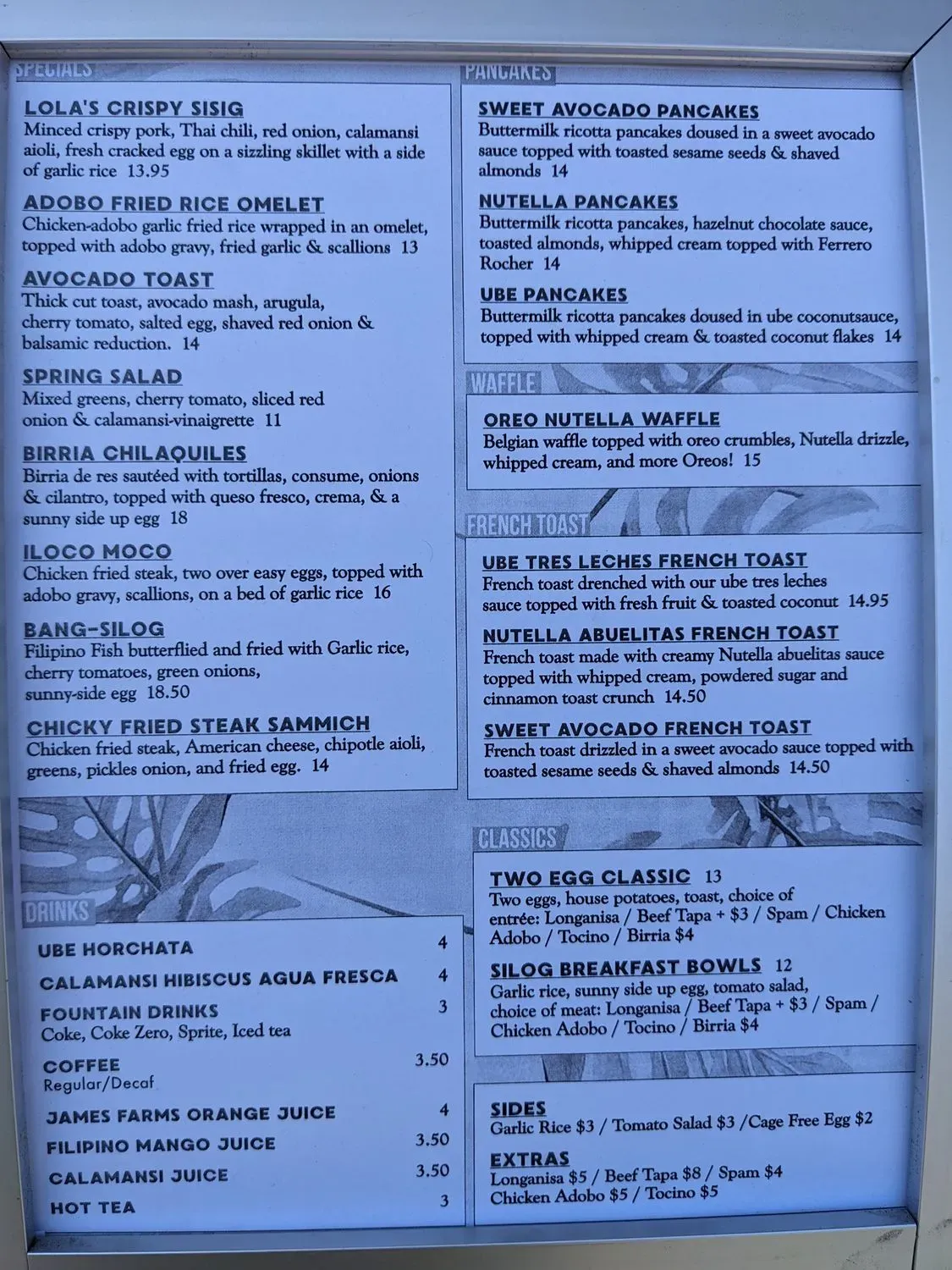 Menu 4