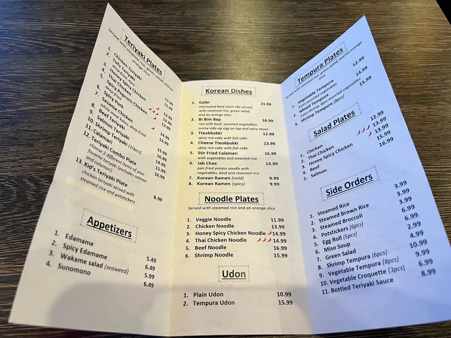 Menu 3