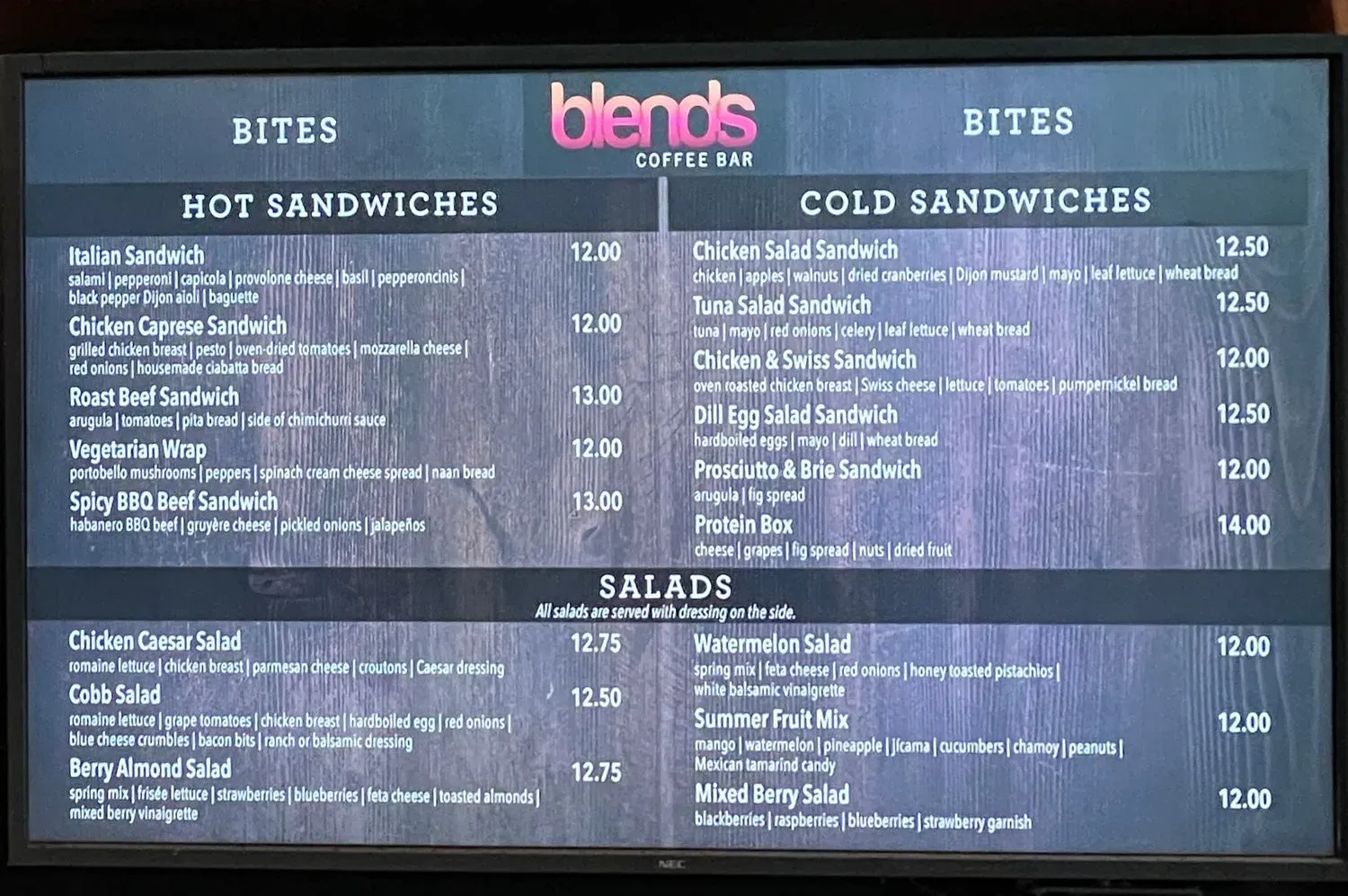 Menu 4