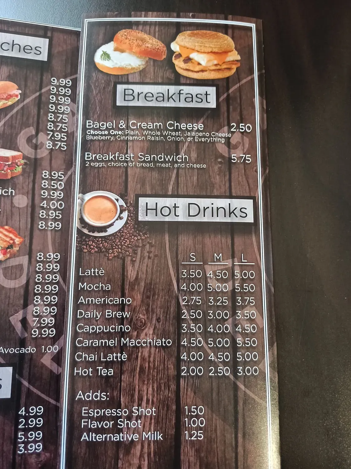 Menu 4