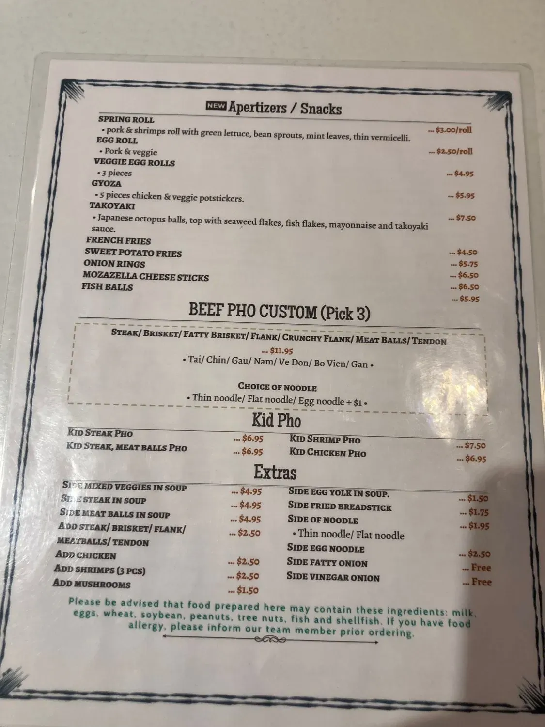 Menu 6