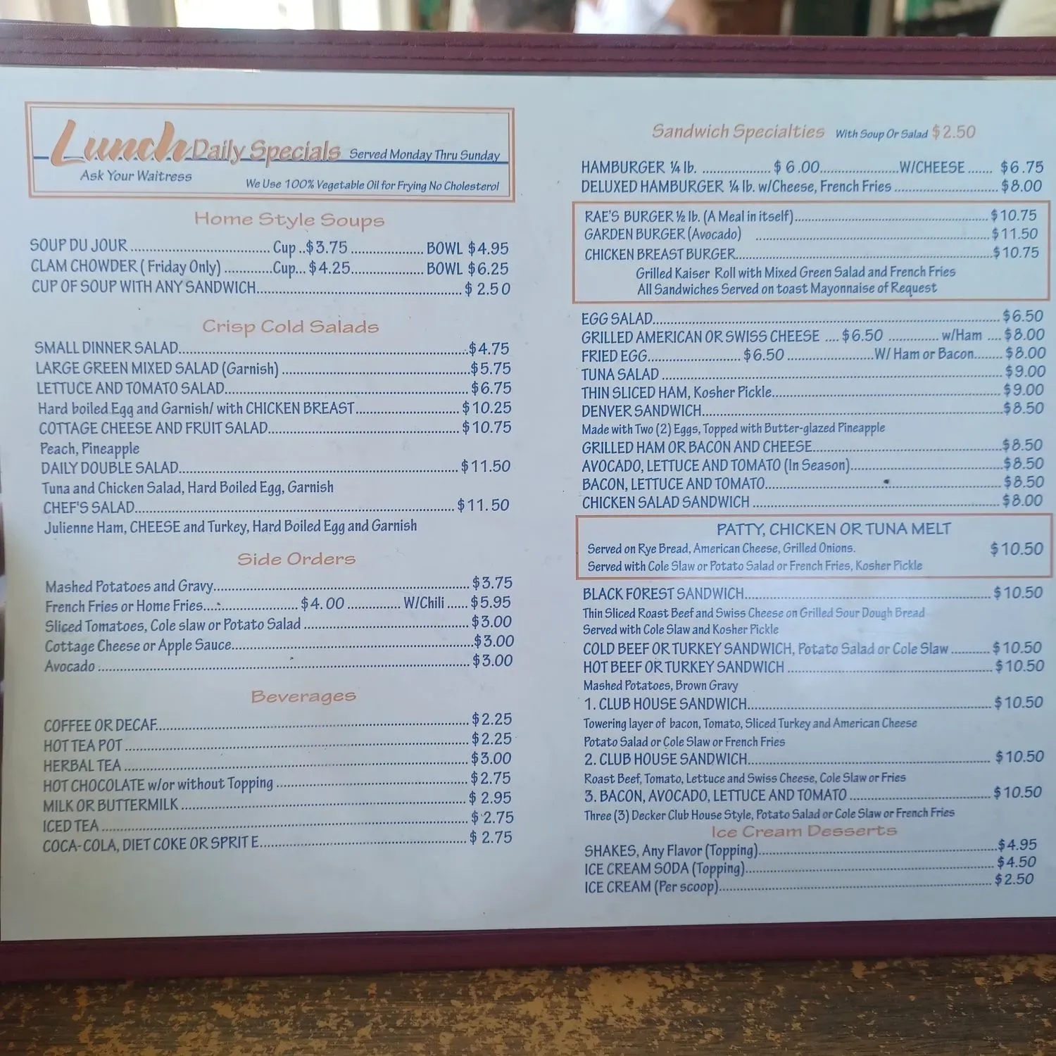 Menu 4