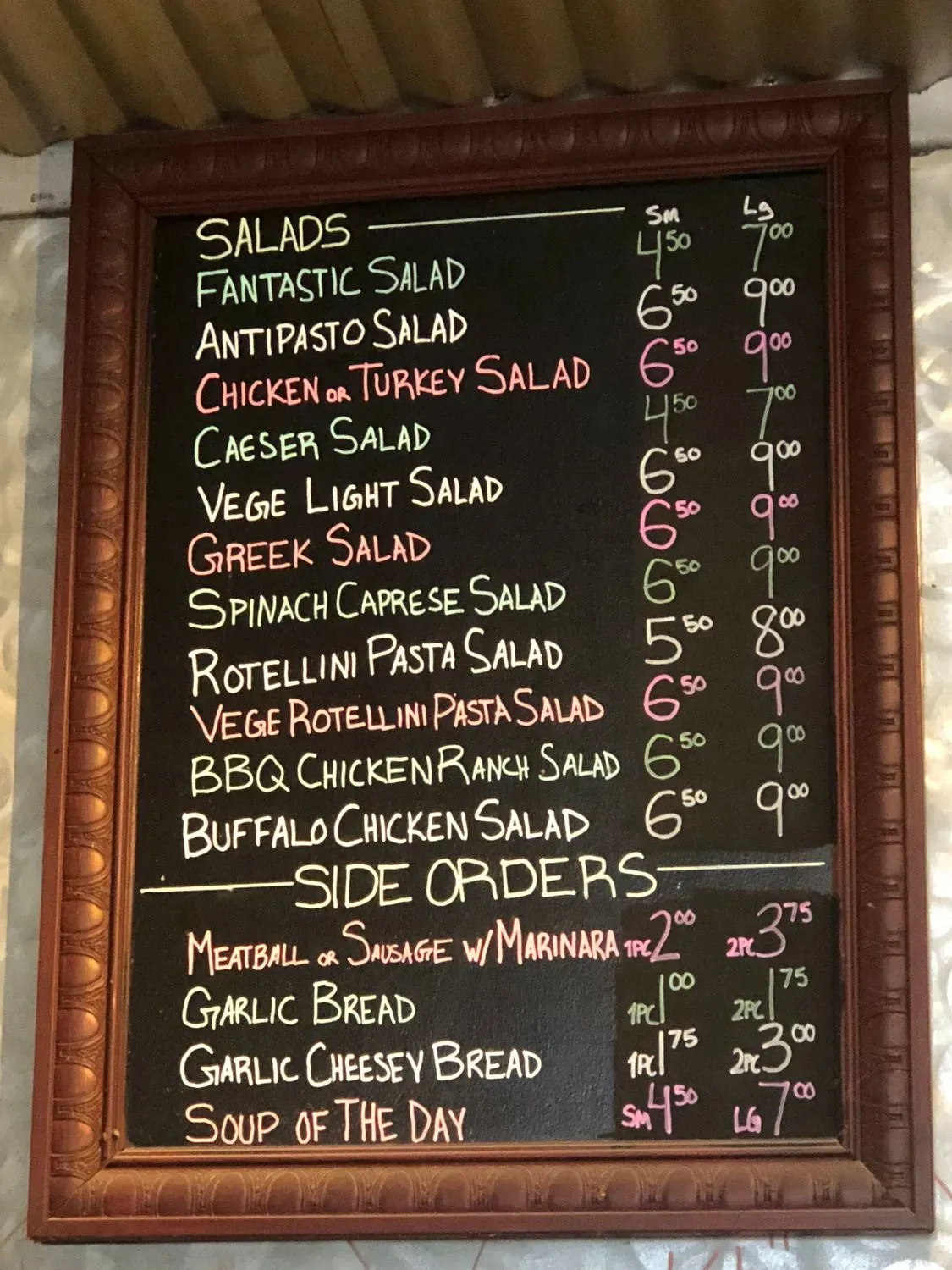 Menu 6