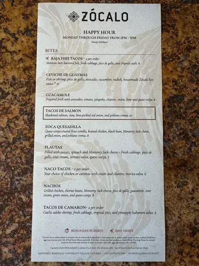 Menu 6