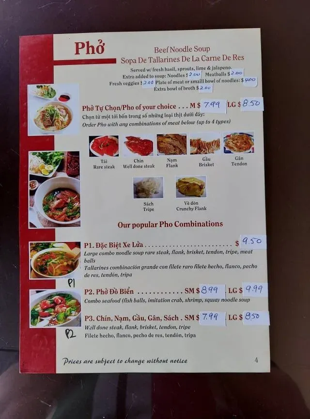 Menu 4