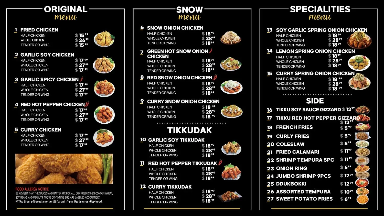 Menu 3