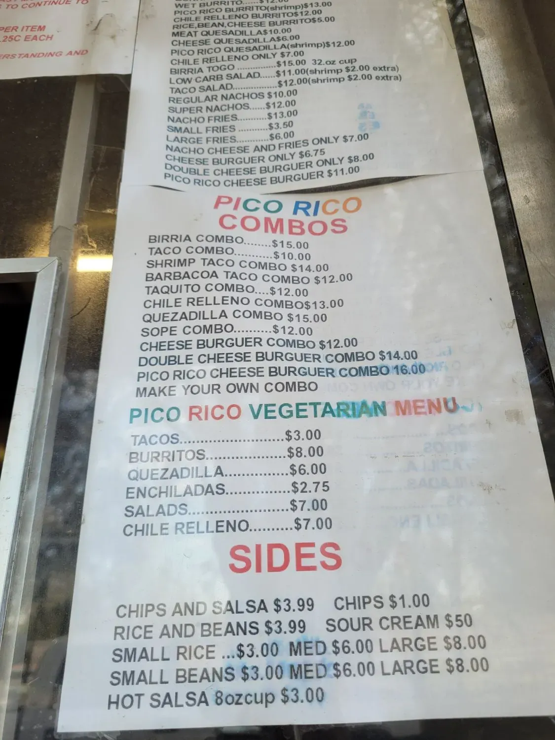 Menu 3