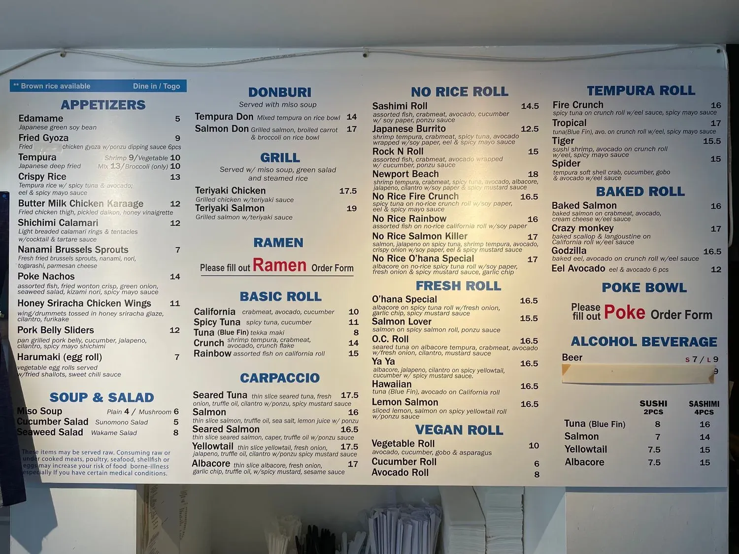 Menu 3