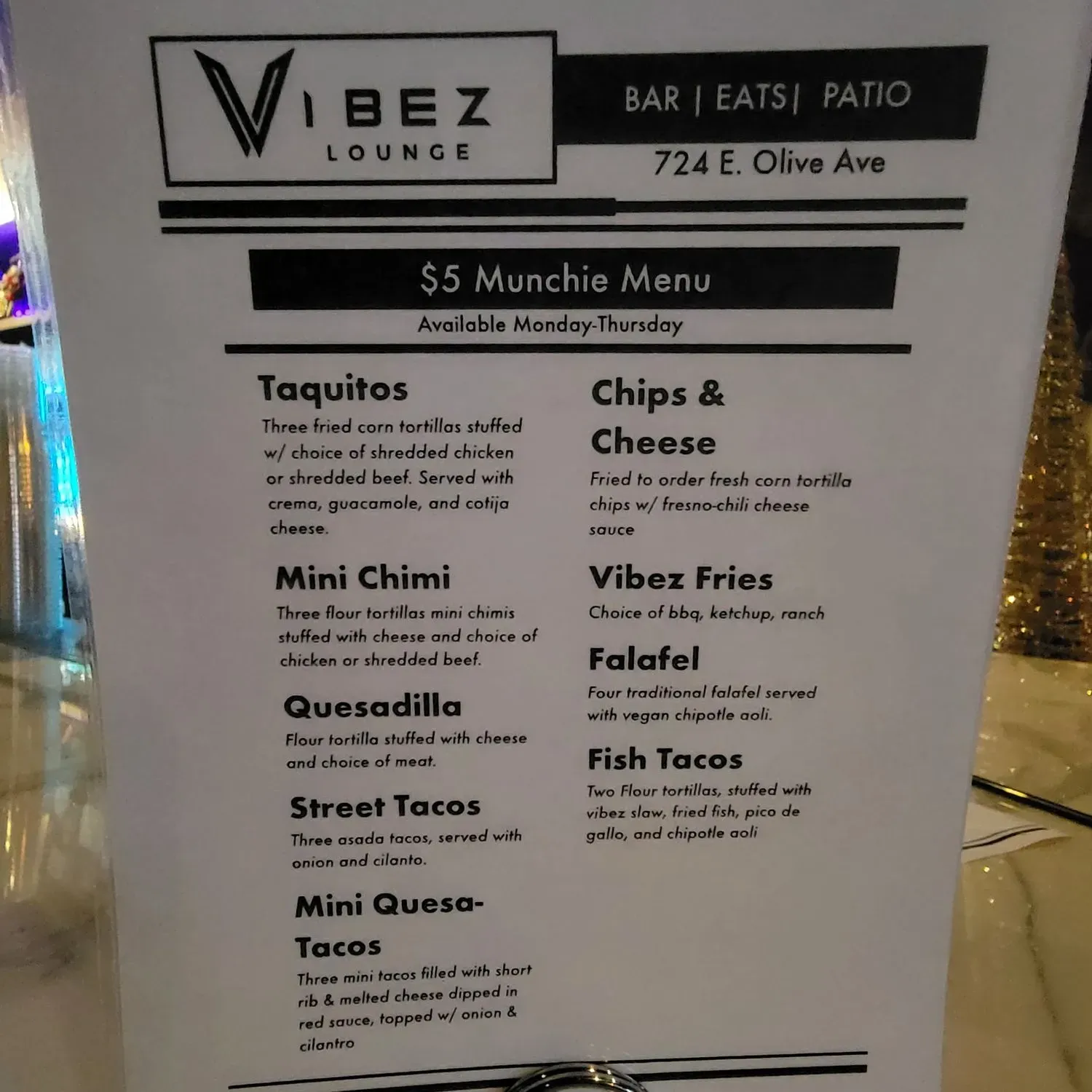 Menu 4