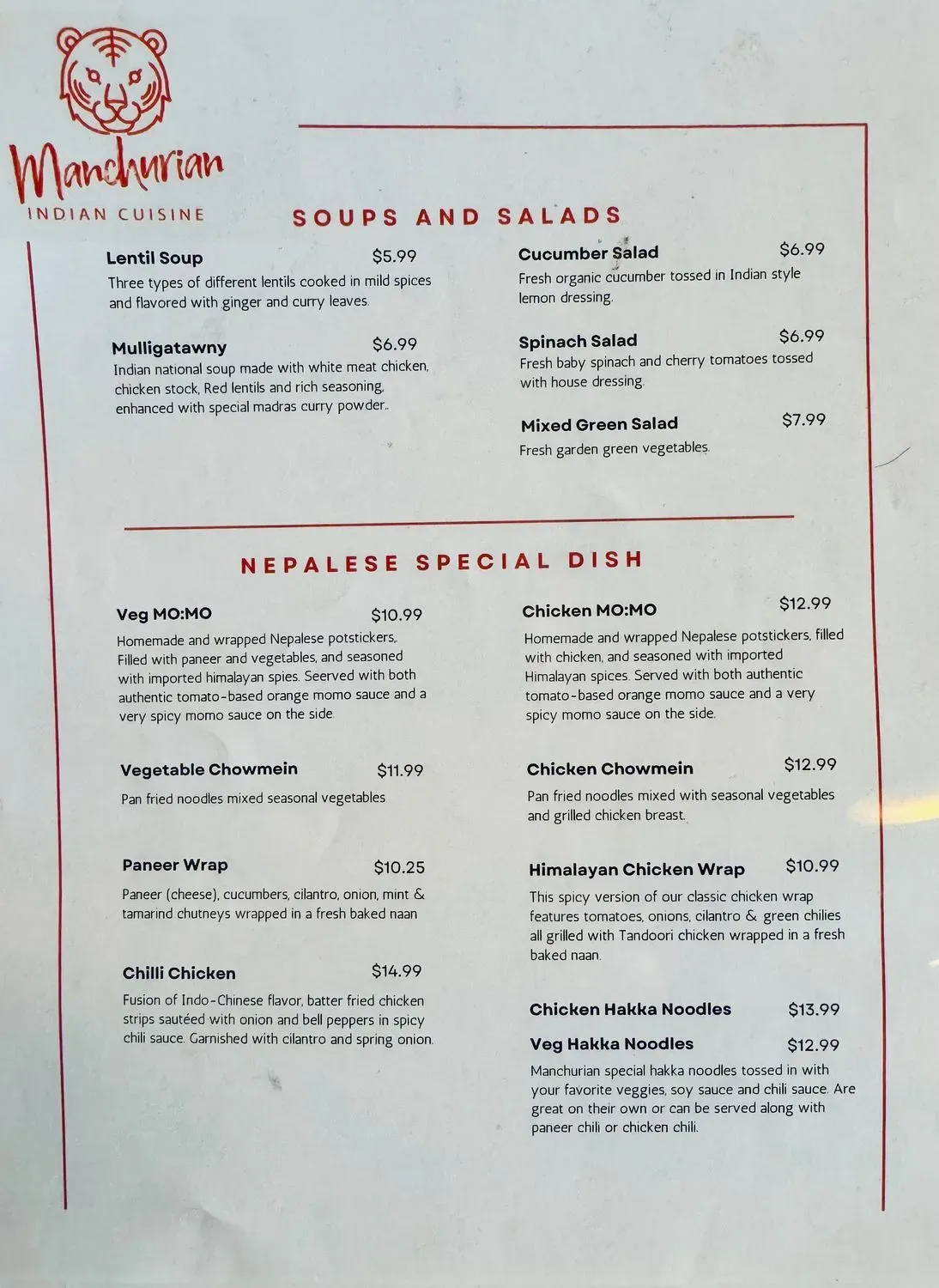 Menu 4