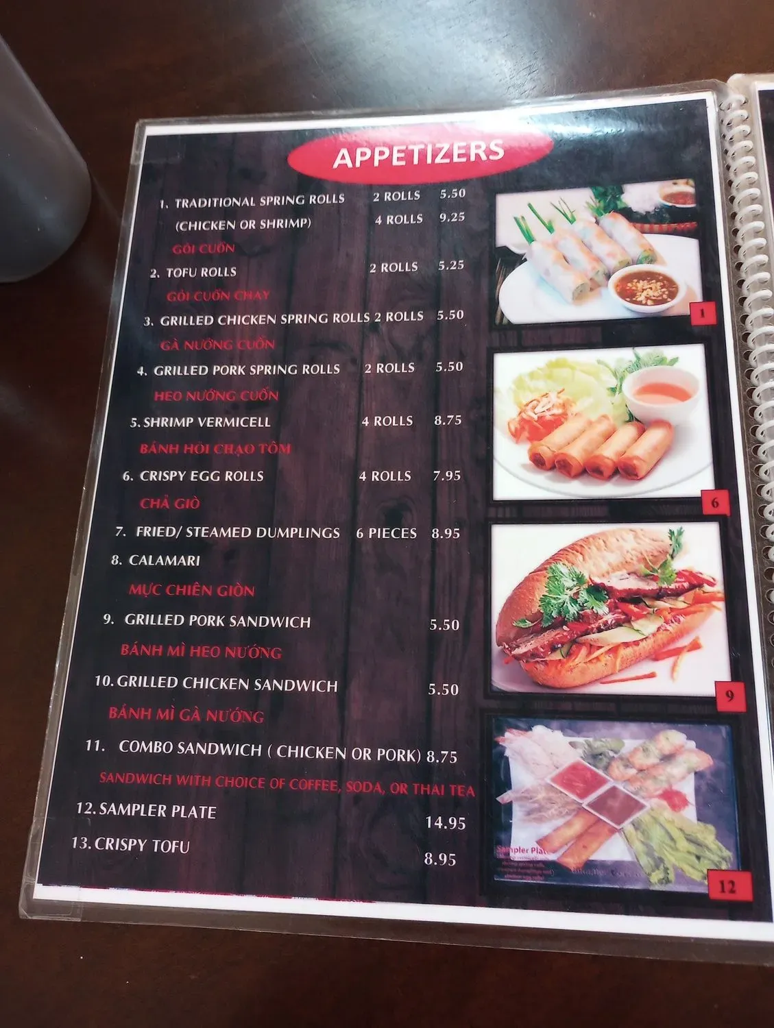 Menu 3