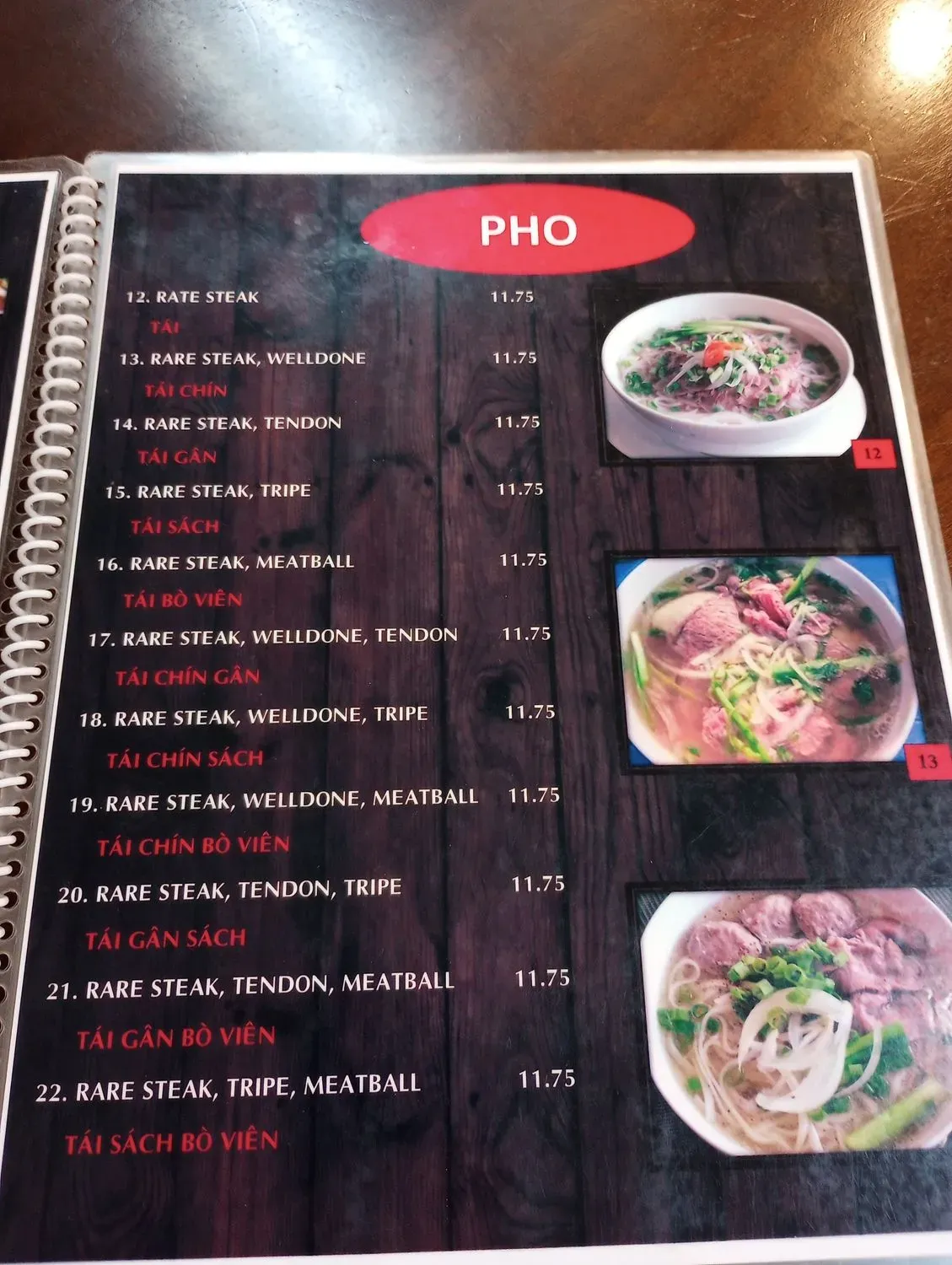 Menu 4