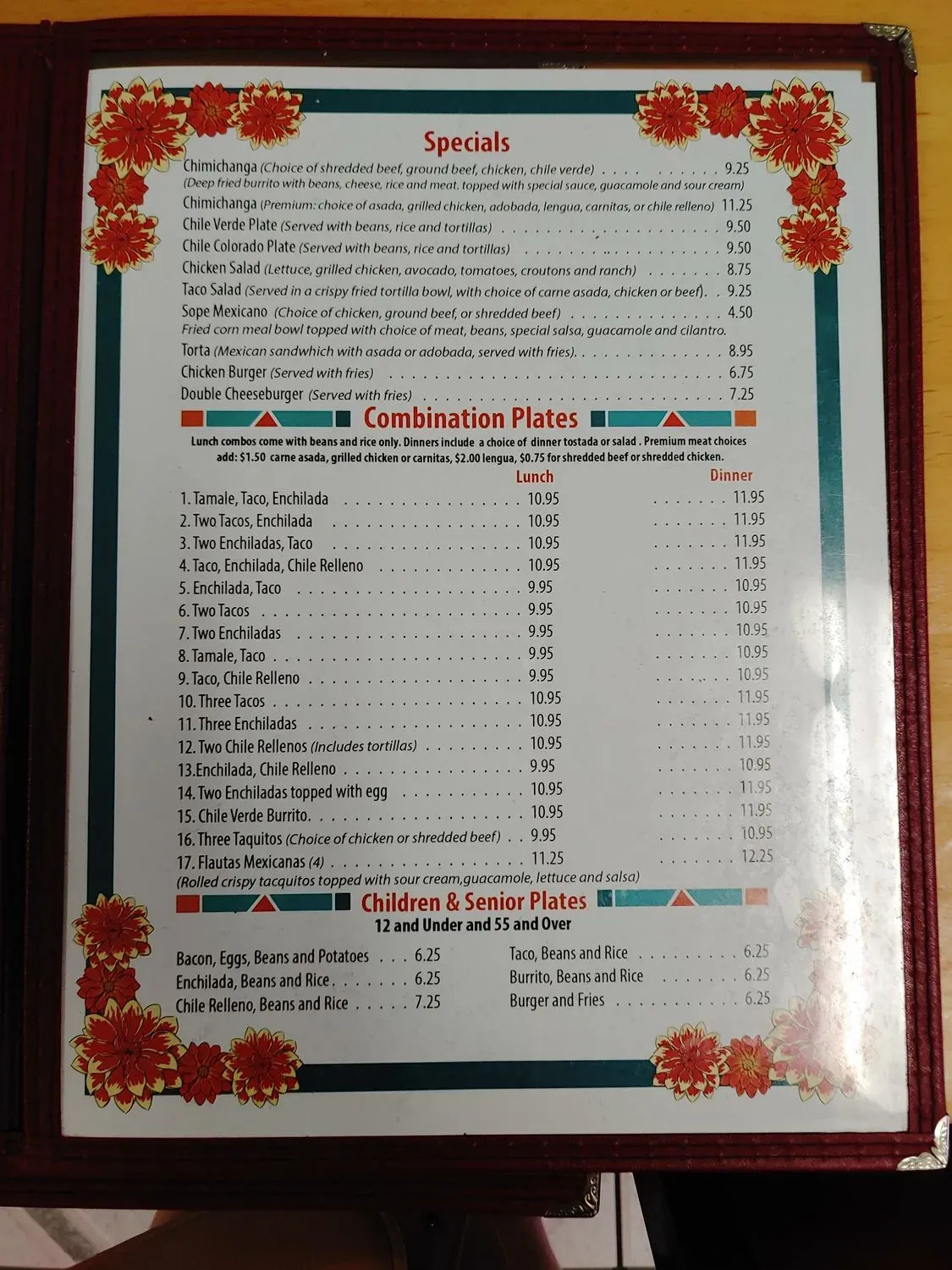 Menu 4