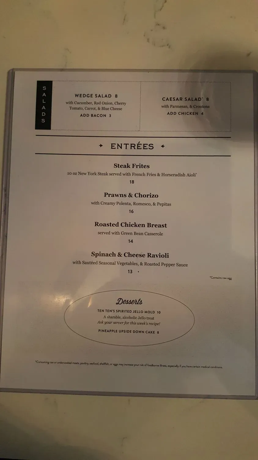 Menu 6