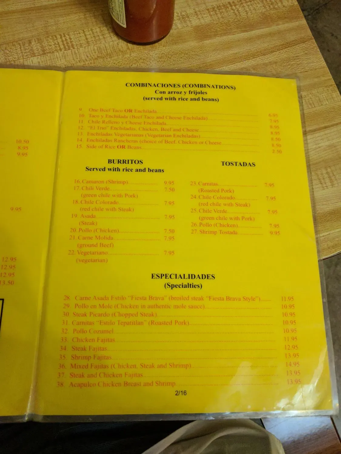 Menu 6