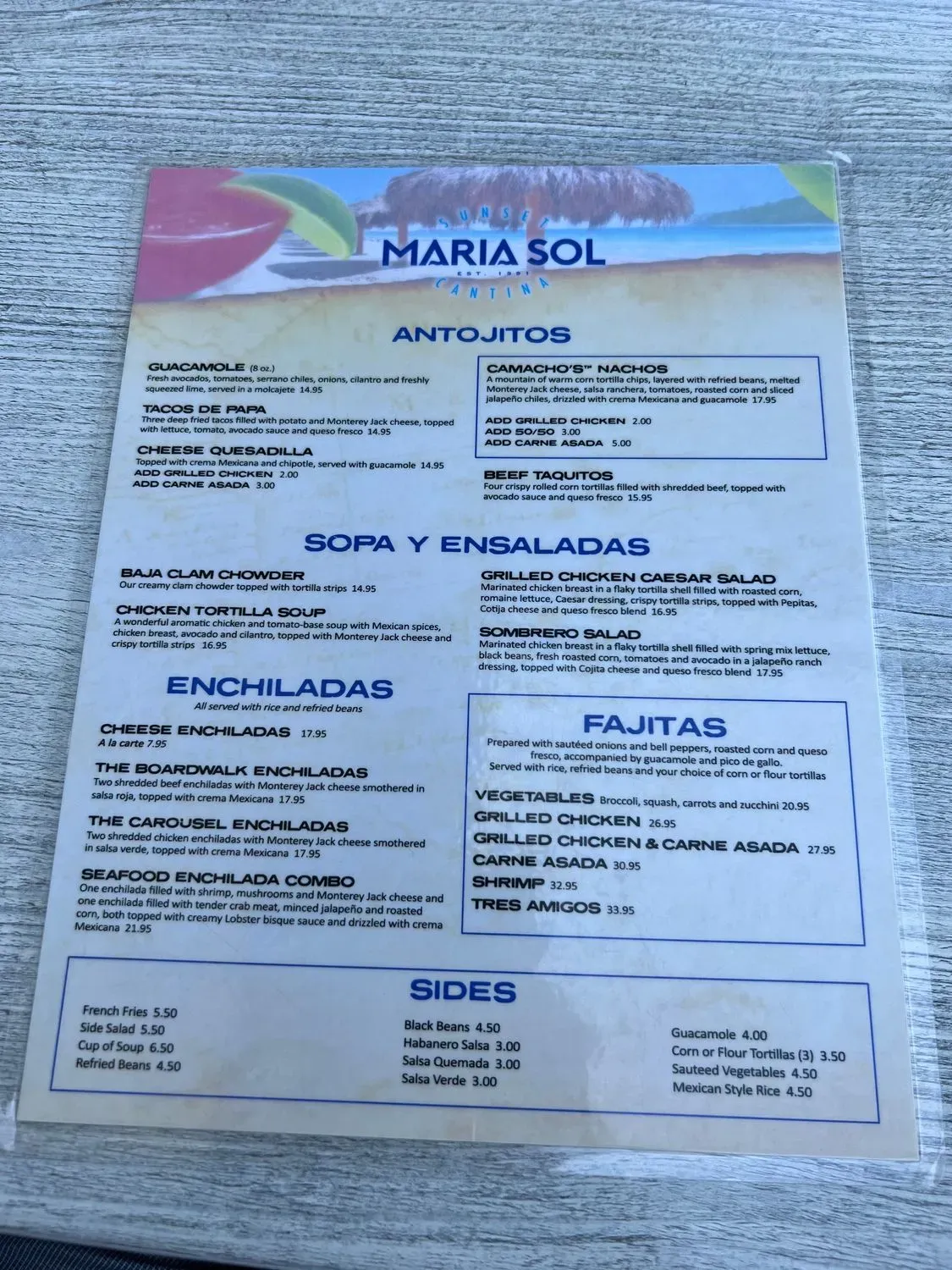 Menu 6