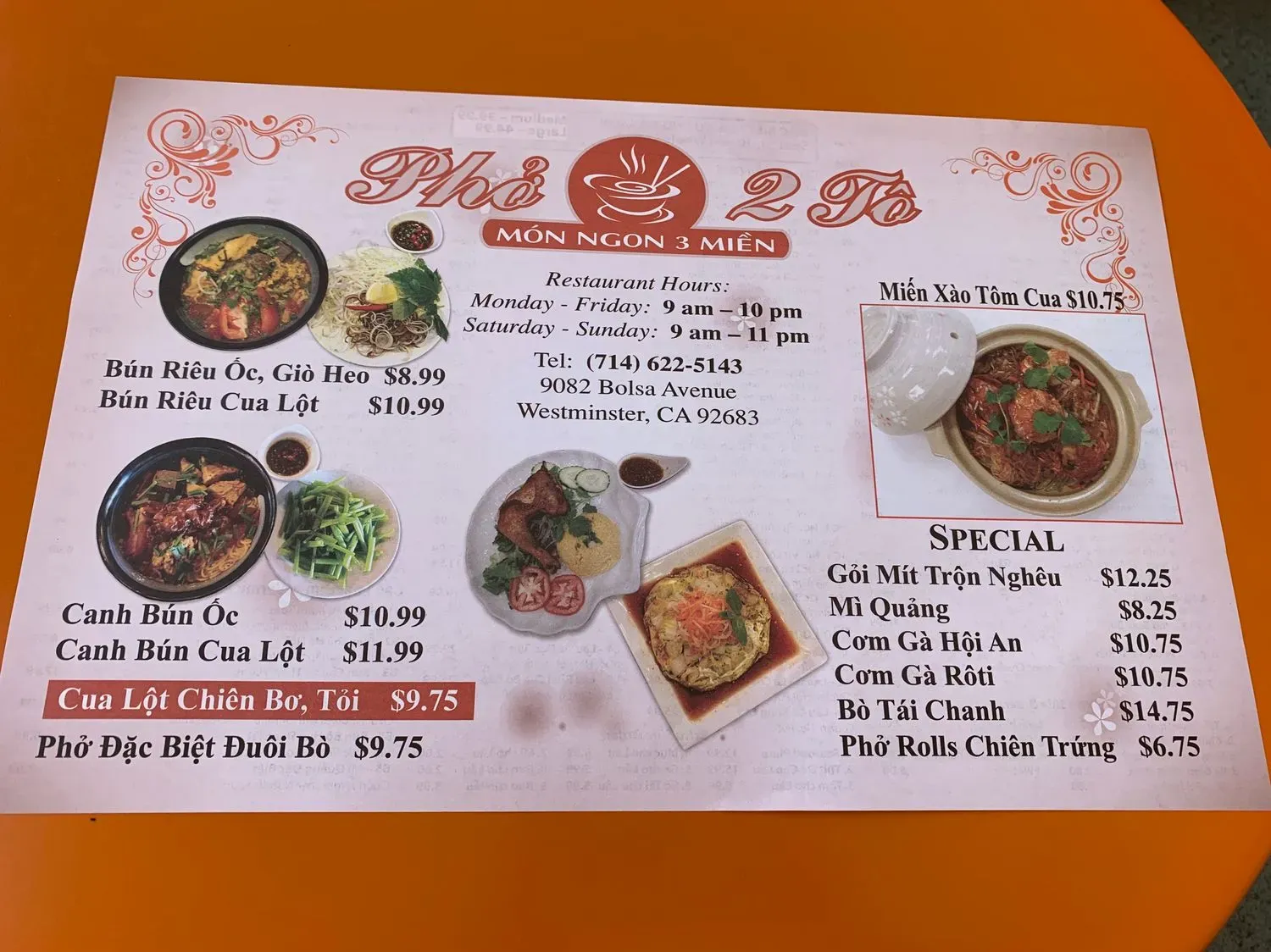 Menu 3