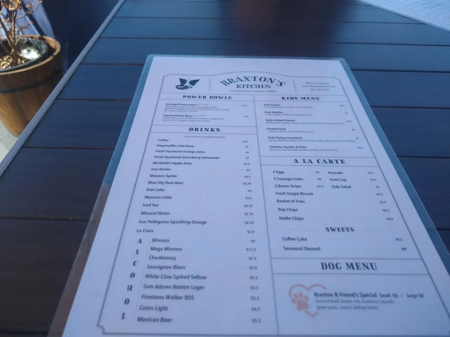 Menu 4