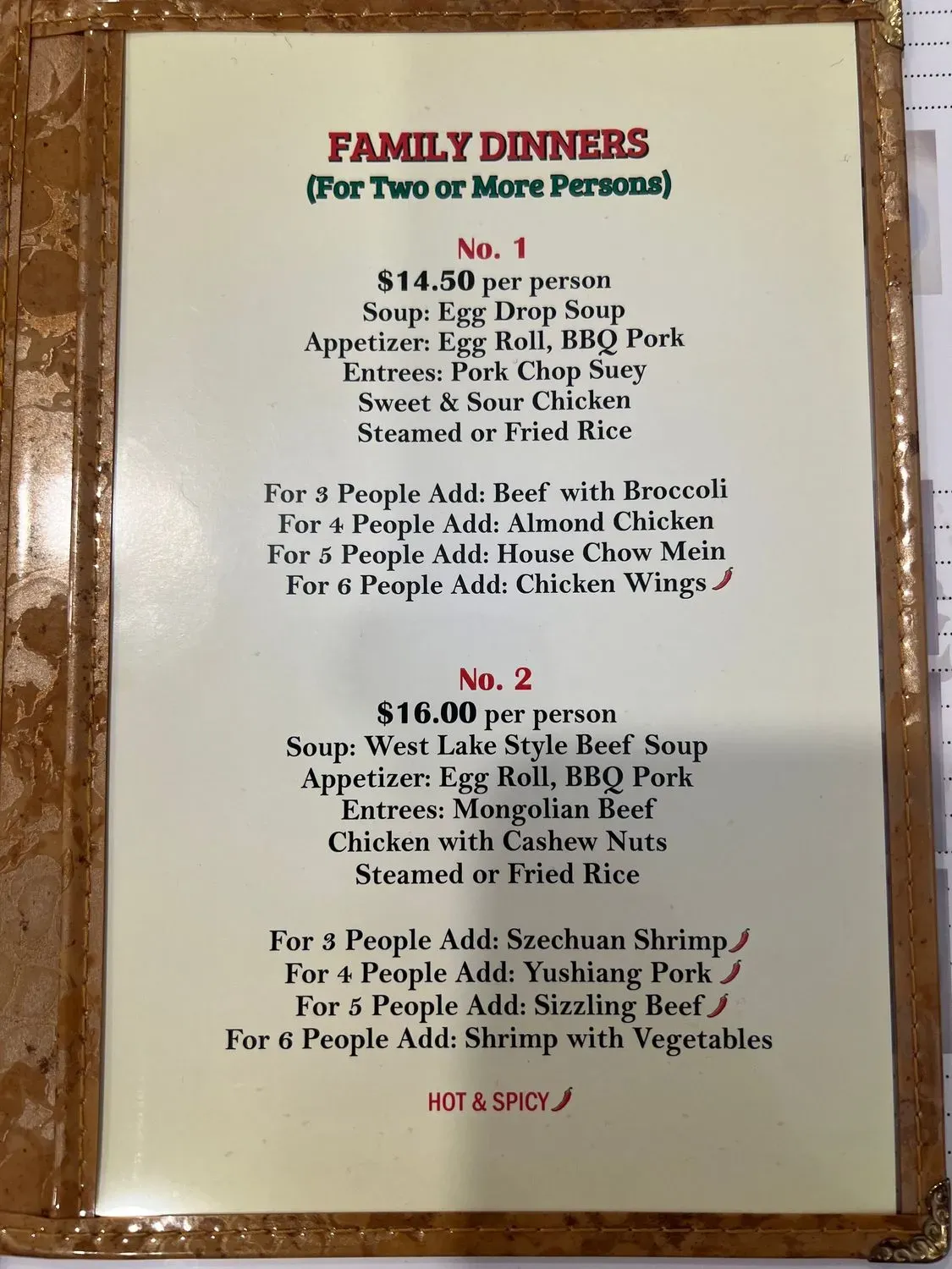 Menu 4