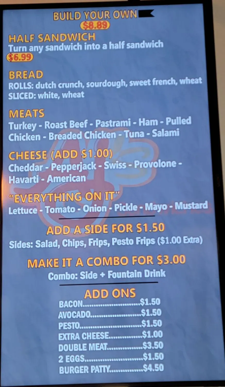 Menu 4