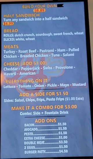 Menu 3