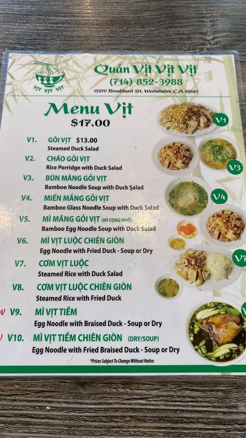 Menu 6