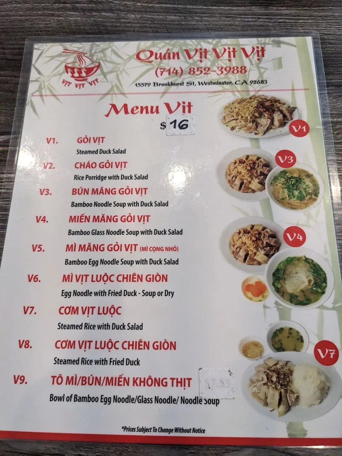 Menu 4