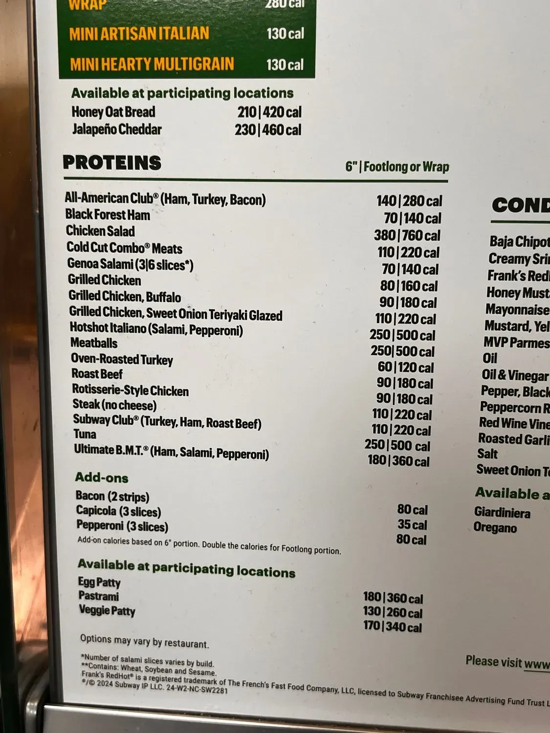 Menu 3