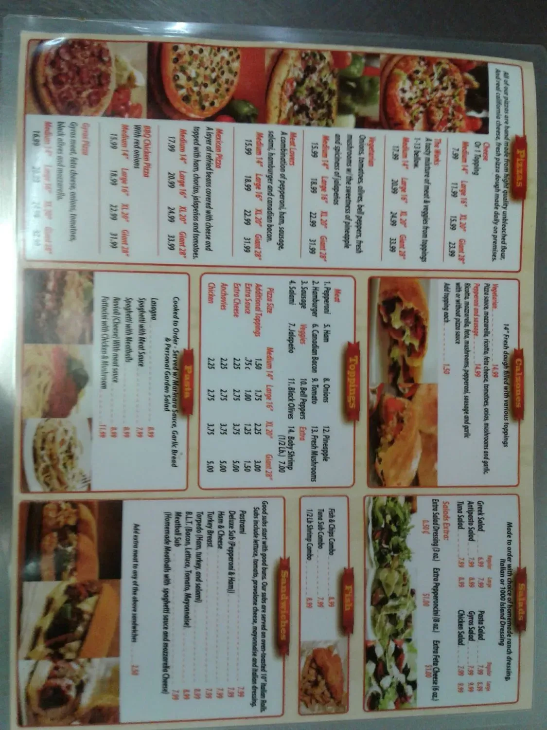 Menu 6