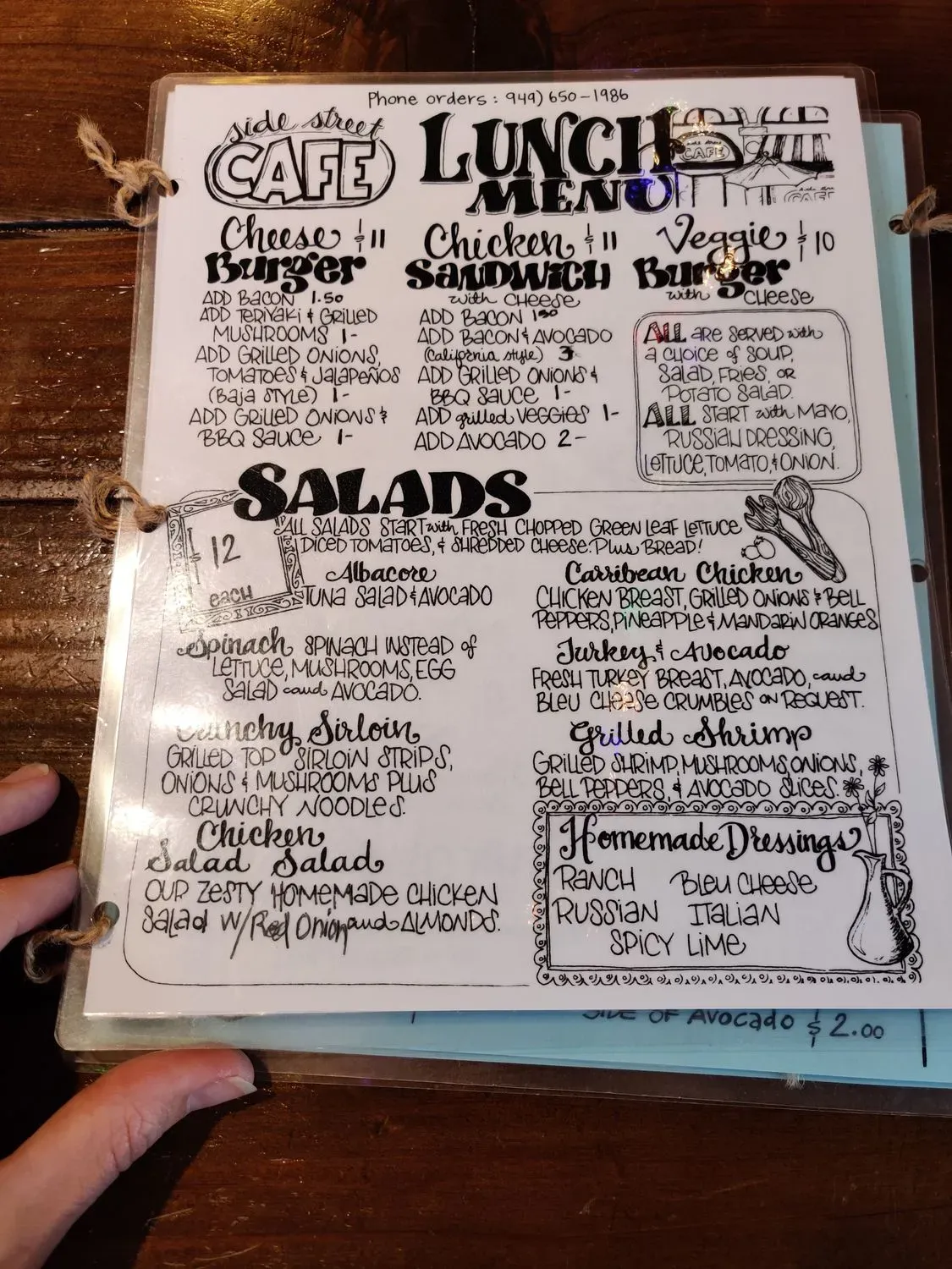 Menu 6