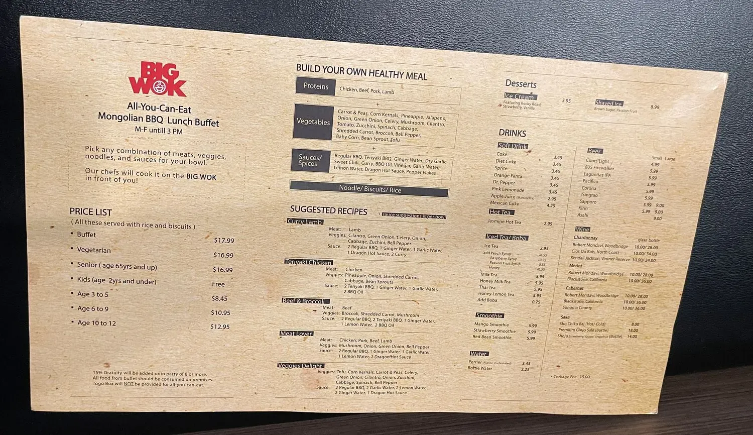 Menu 4