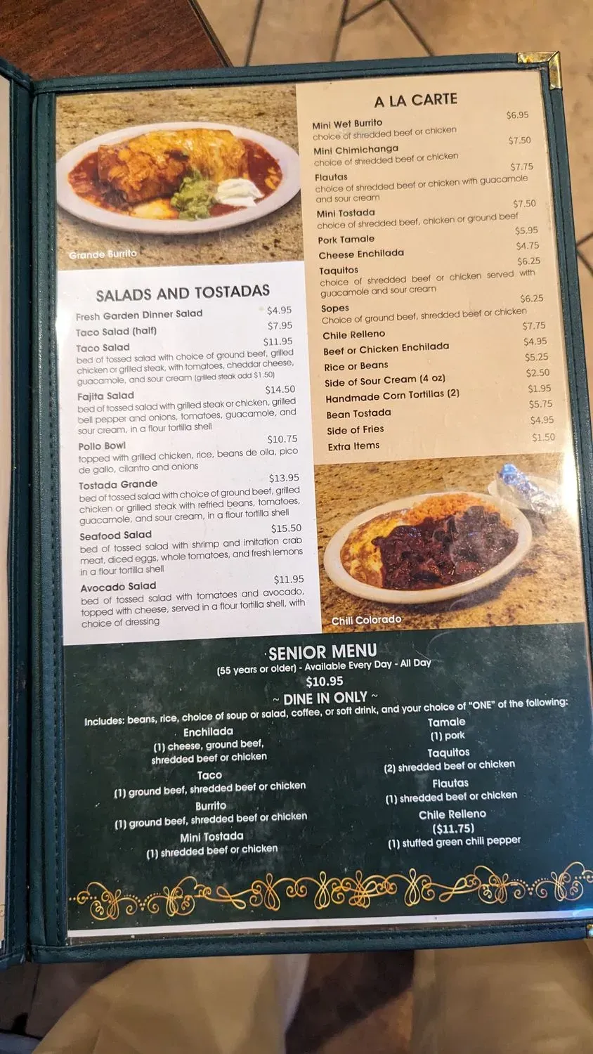 Menu 4