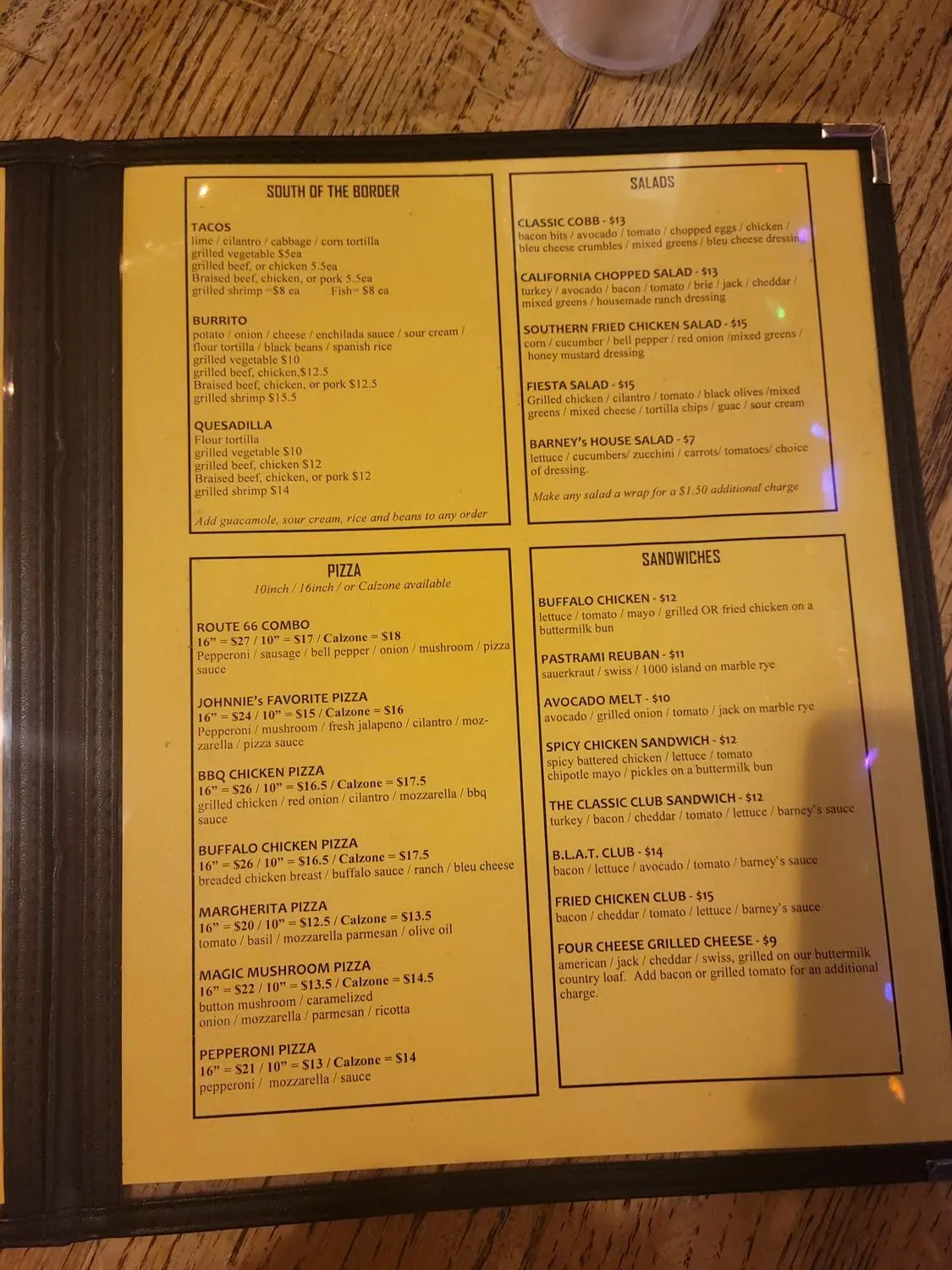 Menu 4